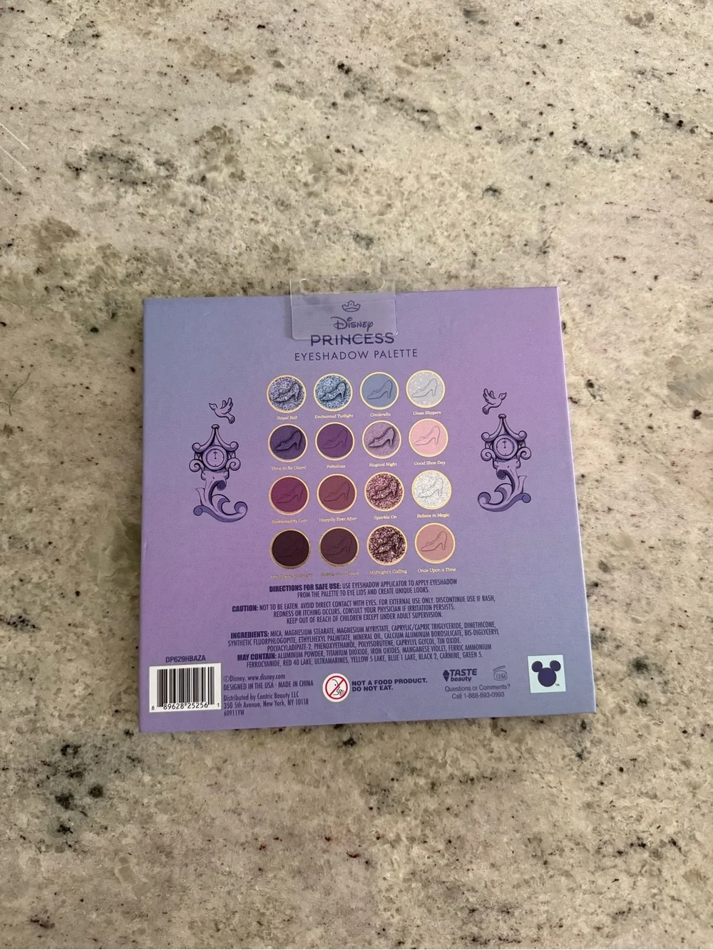 NEW Disney Princess Eyeshadow & Lip Balm Gift Set